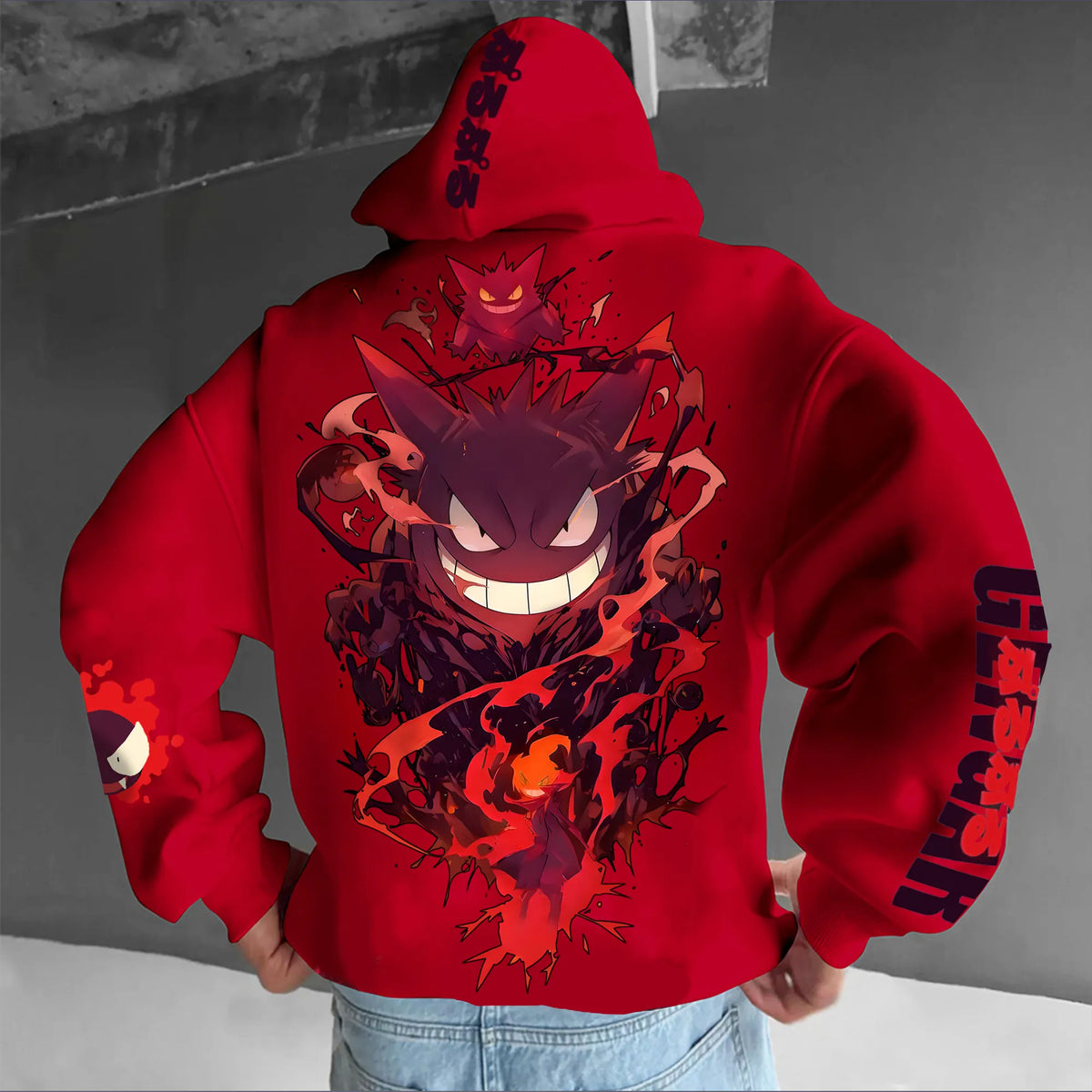 PKM-Unisex Anime Graphic Streetwear Vintage Hoodie