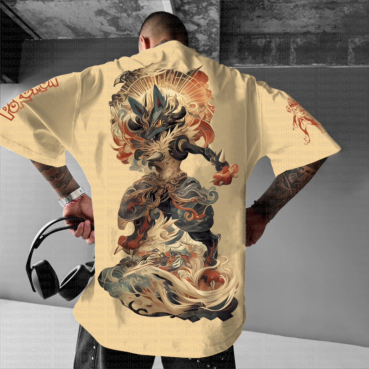 PKM-Unisex  Anime Inspired Vintage T-Shirt