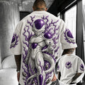 Dragon Ball Unisex Anime-Style Retro Corduroy Oversized T-Shirt