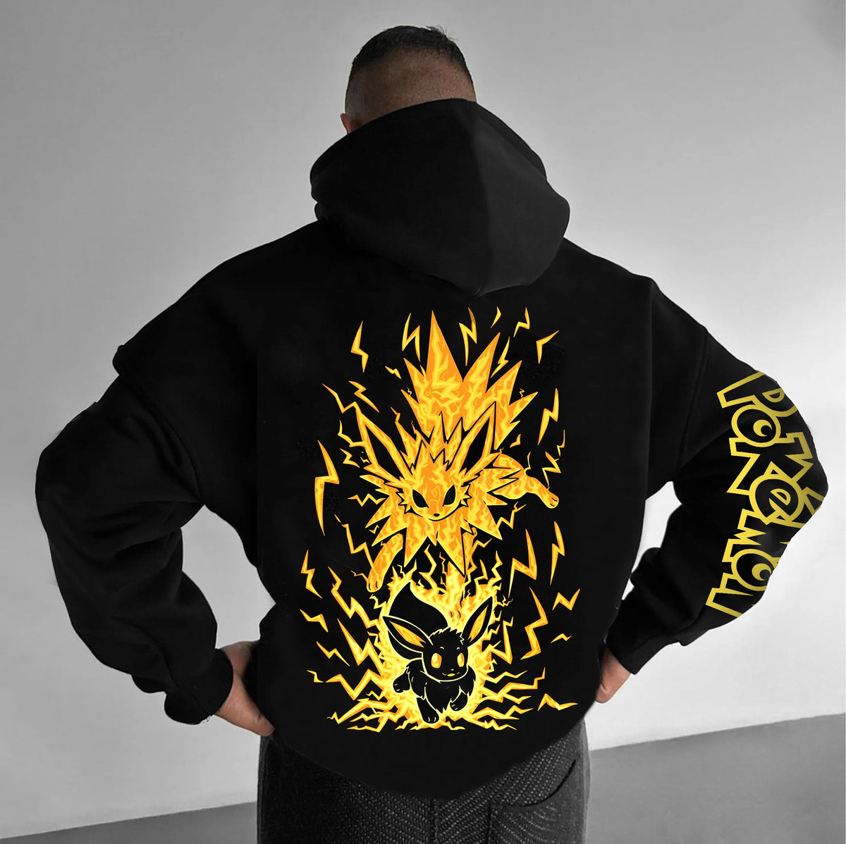 PKM-Unisex Anime Graphic Streetwear Vintage Hoodie
