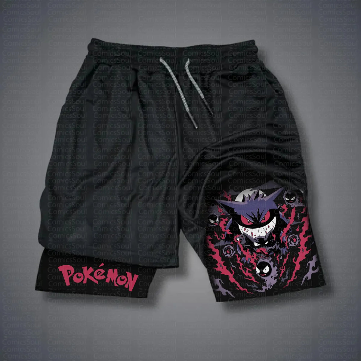 PKM-Unisex Casual Anime Streetwear Shorts
