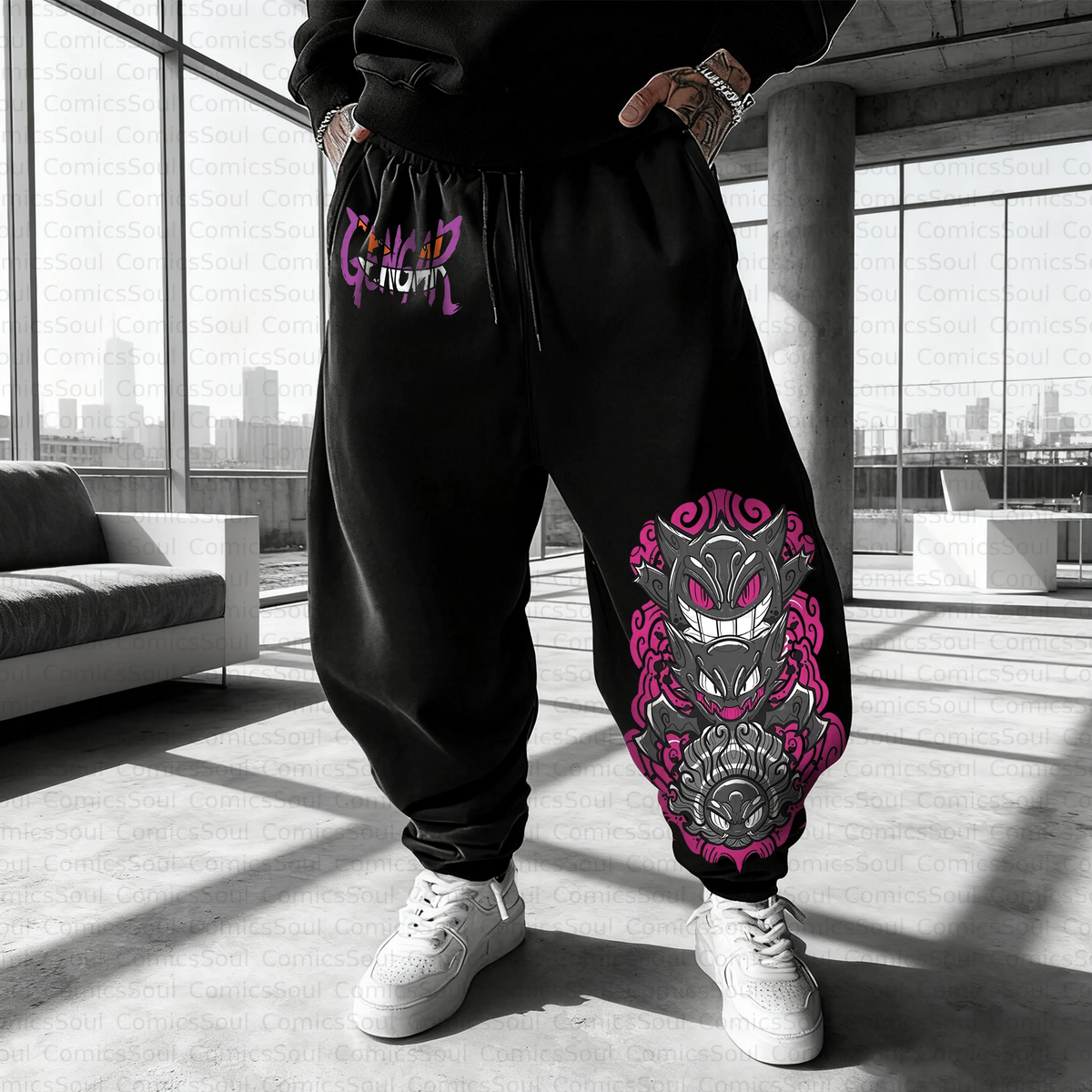 PKM-Unisex Casual Anime Streetwear Pant