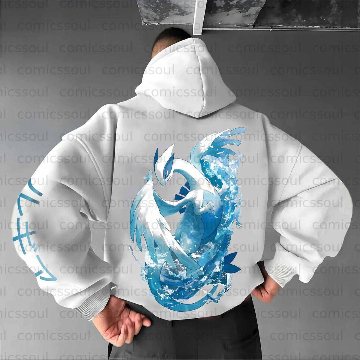 PKM-Unisex Anime Graphic Streetwear Vintage Hoodie