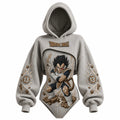 Dragon Ball Women's Anime-Print Hooded Romper Set