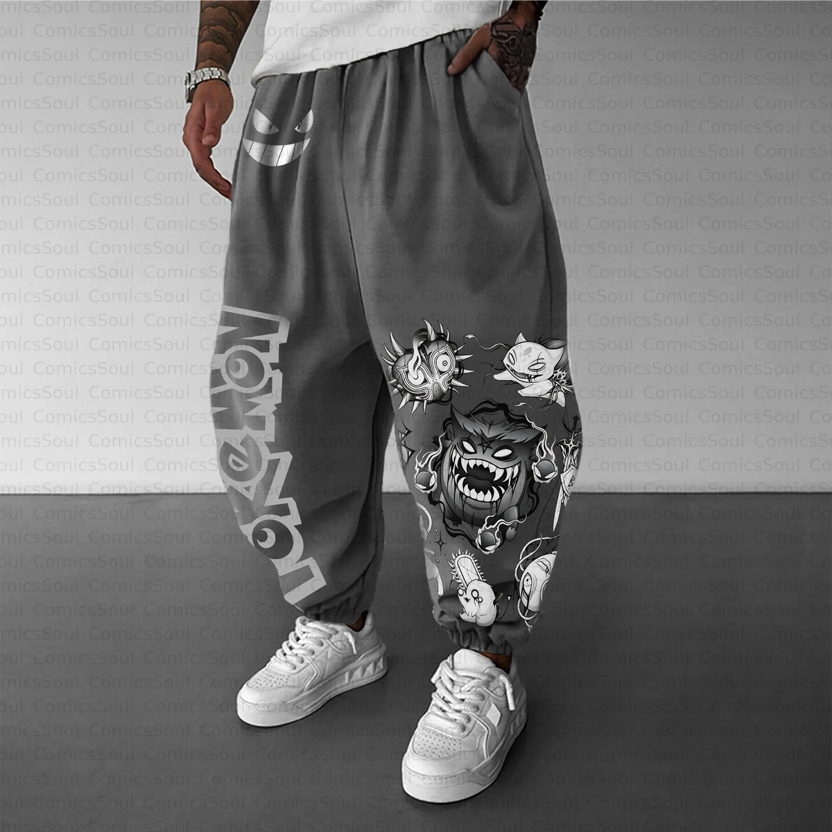 PKM-Unisex Casual Anime Streetwear Pant