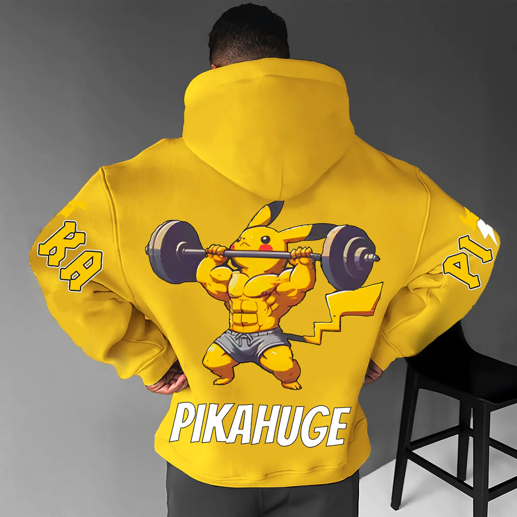 PKM-Unisex Anime Graphic Streetwear Vintage Hoodie