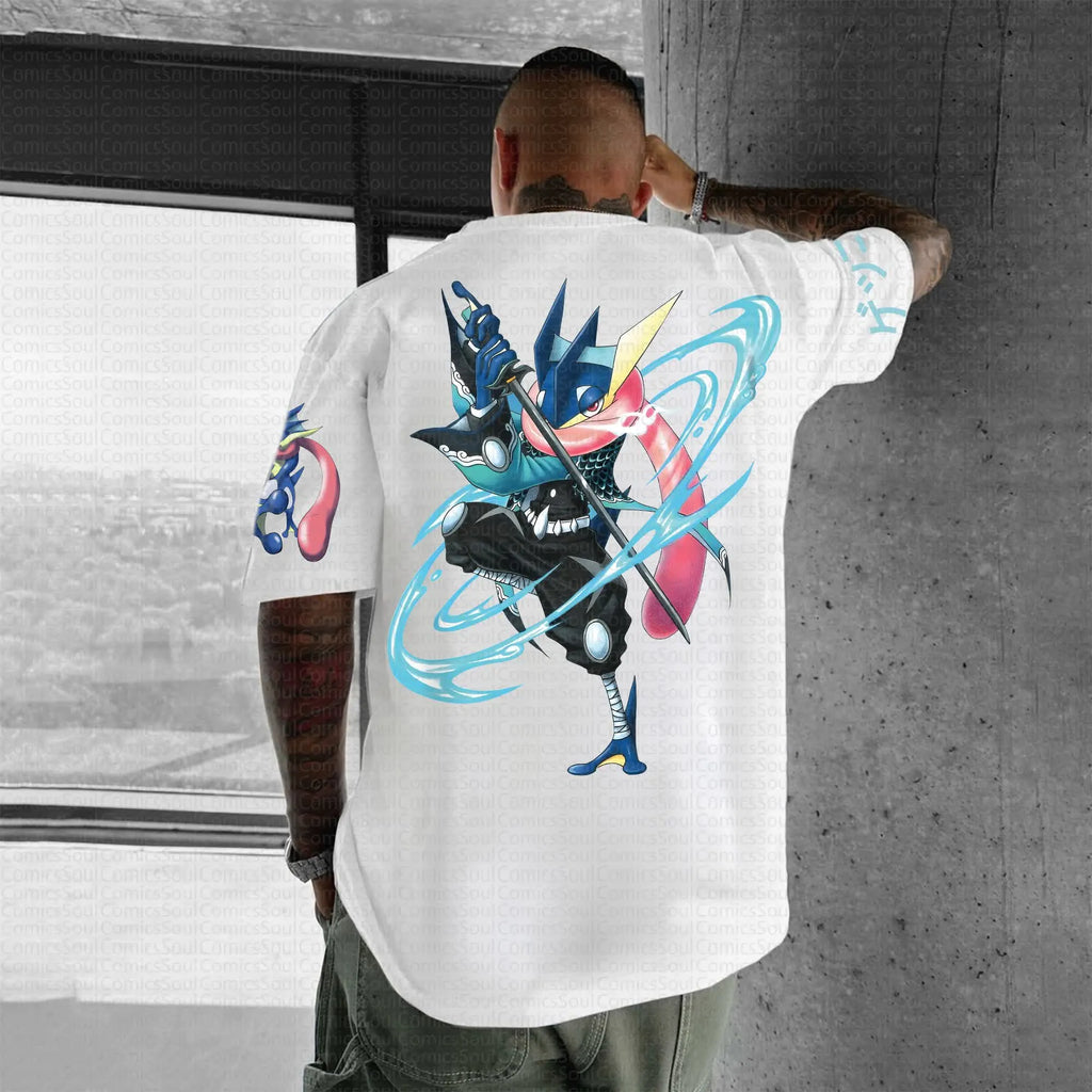 PKM-Unisex  Anime Inspired Vintage T-Shirt