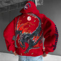 PKM-Unisex Anime Graphic Streetwear Vintage Hoodie