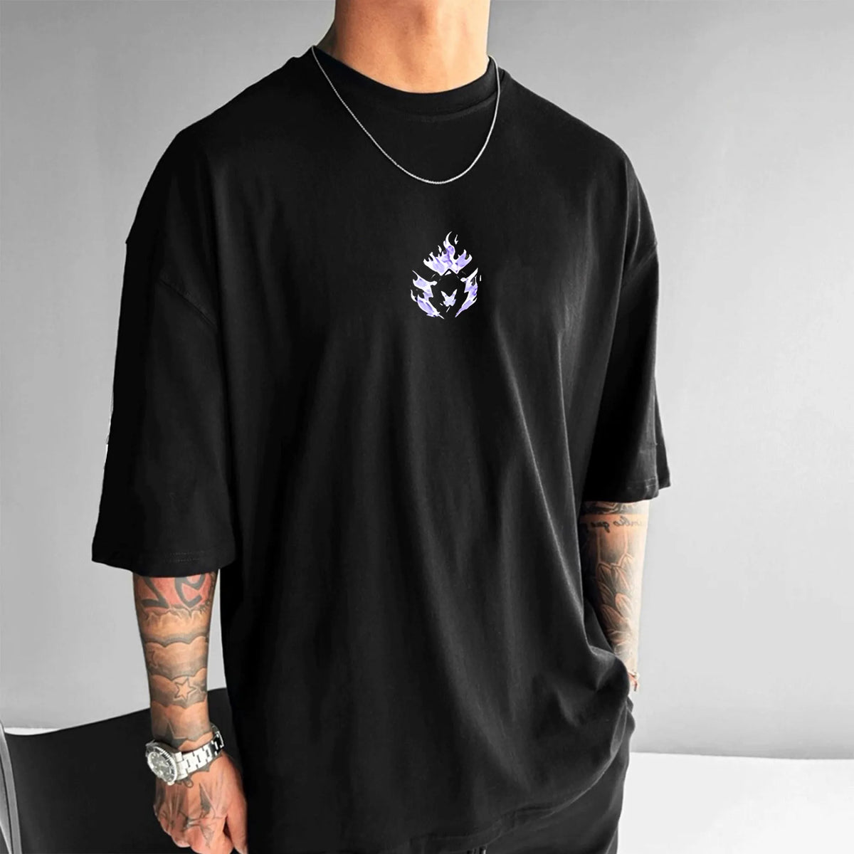 SL-Unisex Anime Inspired Vintage T-Shirt