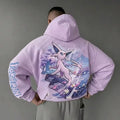 Pokémon Vintage Graphic Men Hoodie Loose Streetwear Pullover