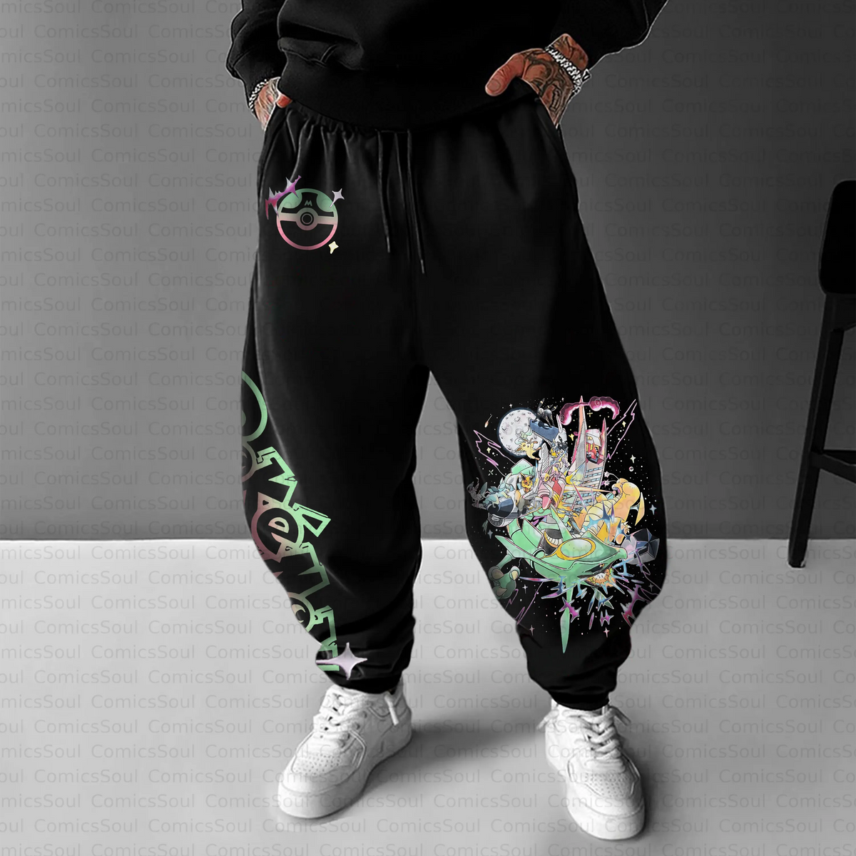PKM-Unisex Casual Anime Streetwear Pant