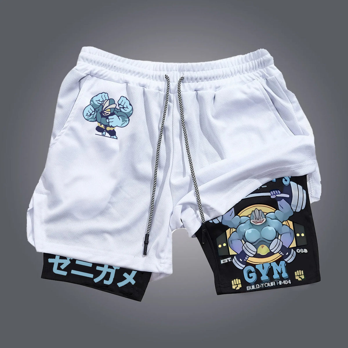 PKM-Unisex Casual Anime Streetwear Shorts