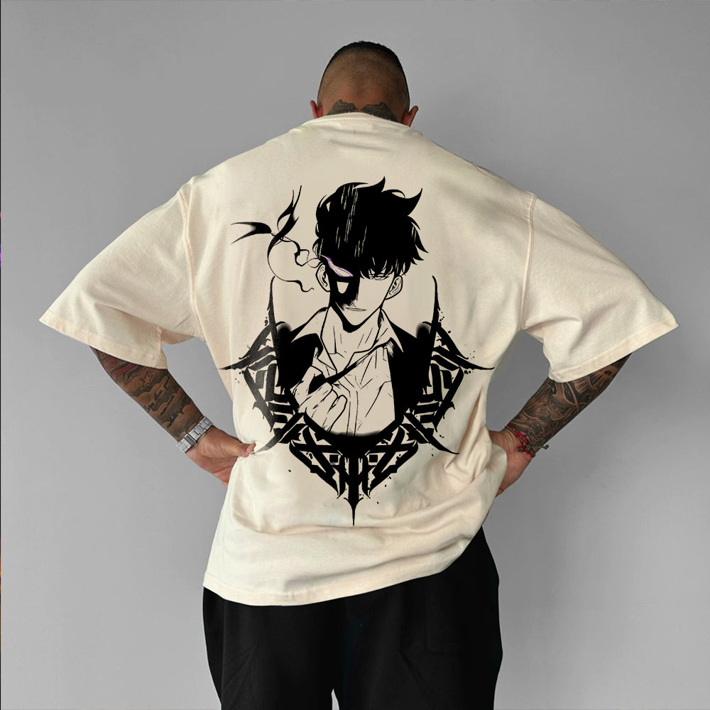SL-Unisex Anime Inspired Vintage T-Shirt