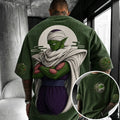 Dragon Ball Unisex Short-Sleeve Corduroy T-Shirt With Anime Print