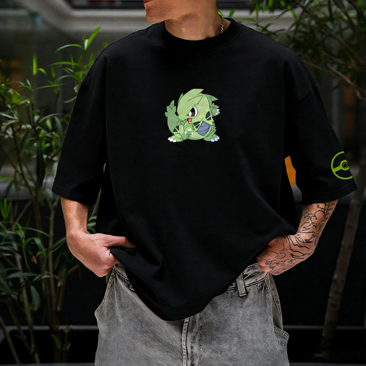 PKM-Unisex Anime Inspired Vintage T-Shirt