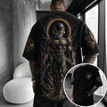 Dragon Ball Unisex Short-Sleeve Corduroy T-Shirt With Anime Print