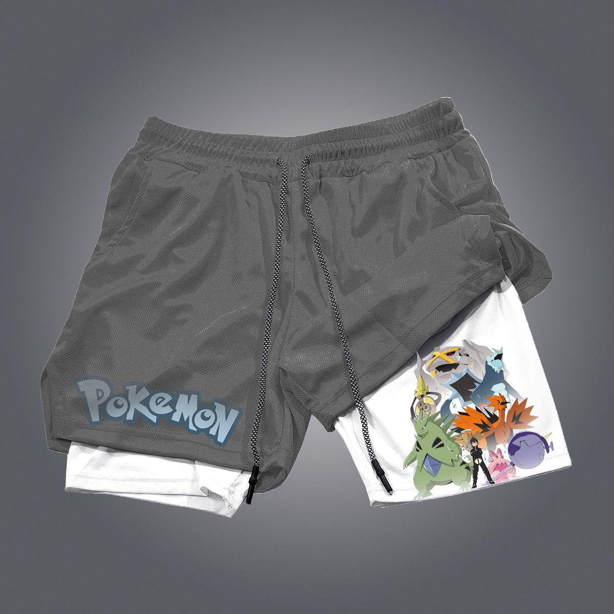 PKM-Unisex Casual Anime Streetwear Shorts