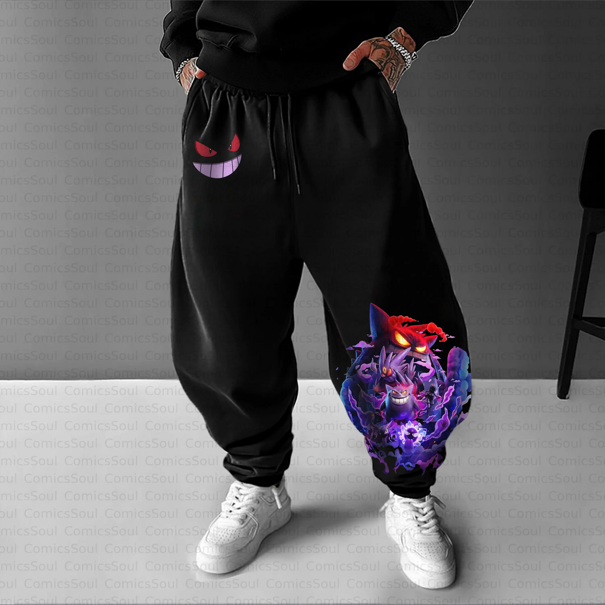 PKM-Unisex Casual Anime Streetwear Pant