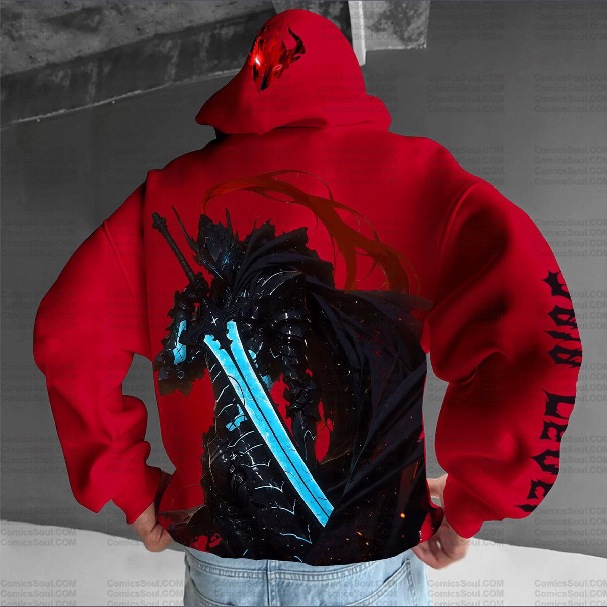 SL-Unisex Graphic Streetwear Vintage Plush Hoodie