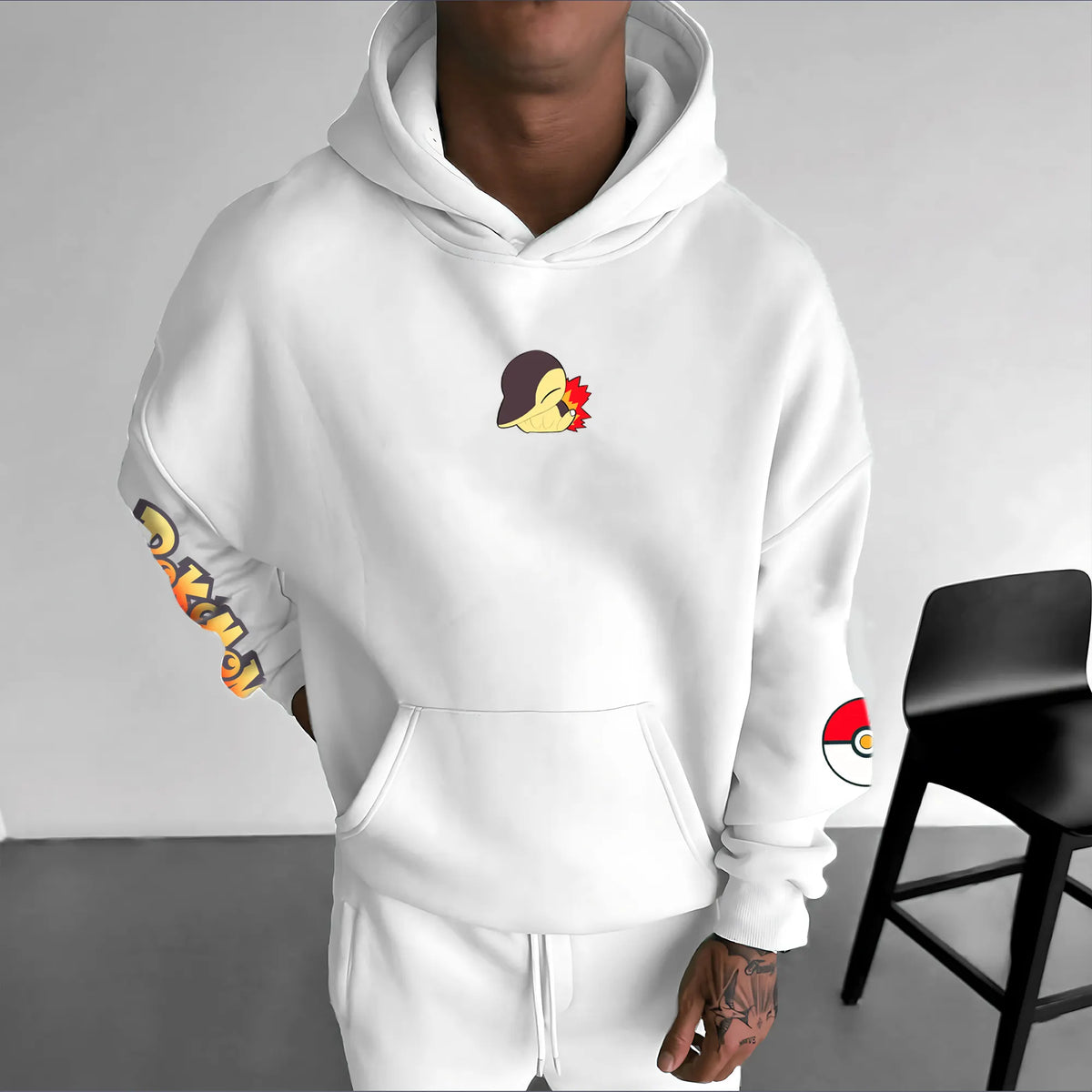 PKM-Unisex Anime Graphic Streetwear Vintage Hoodie