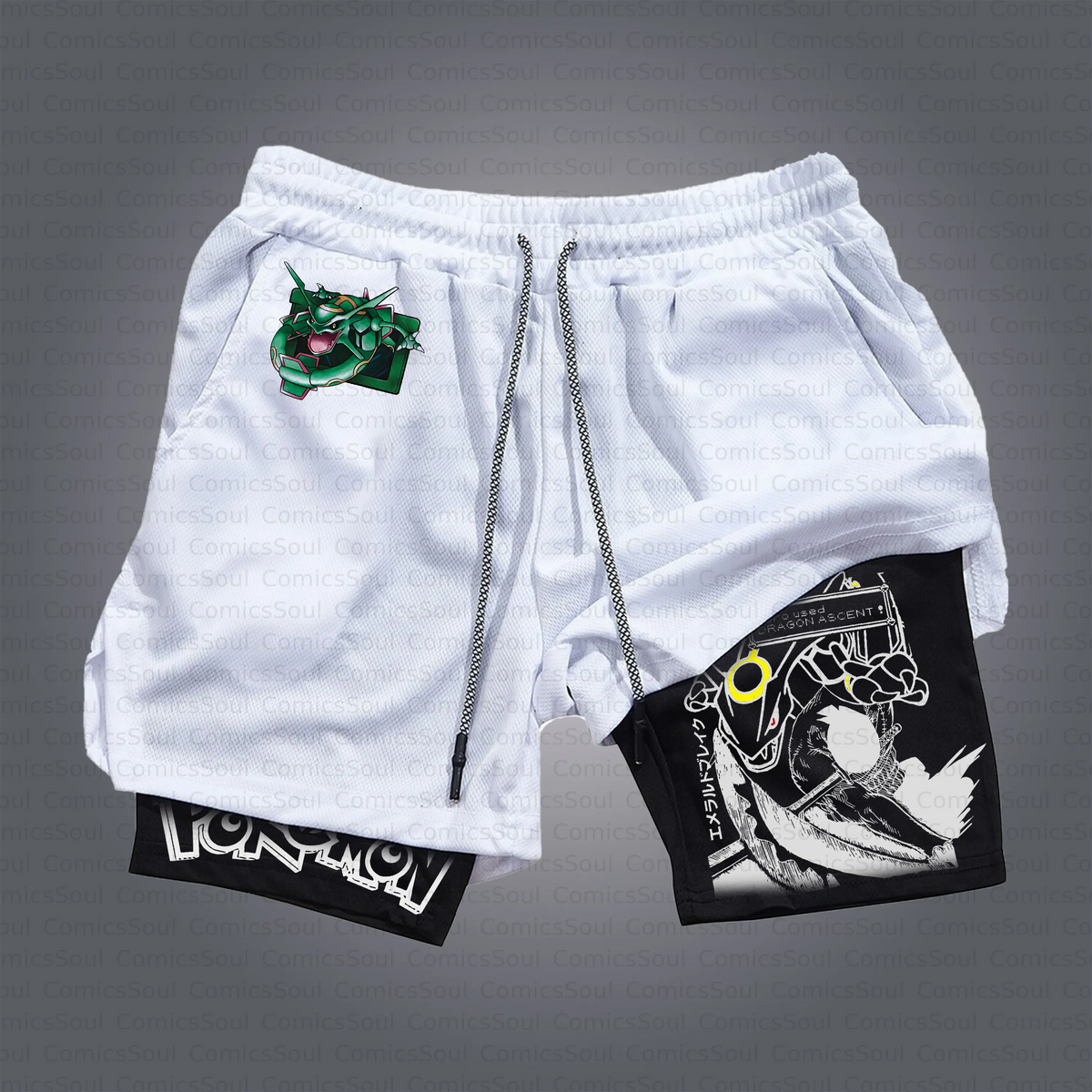 PKM-Unisex Casual Anime Style Shorts