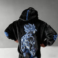 Dragon Ball Color Blocked Plush Hoodie