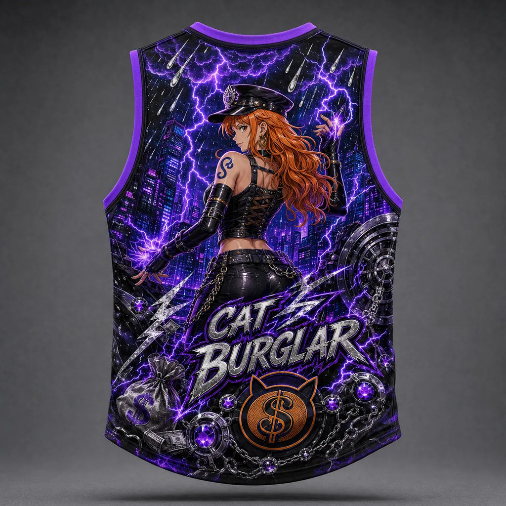 One Piece Pirate Crew Graphic Crew-Neck Tank Top