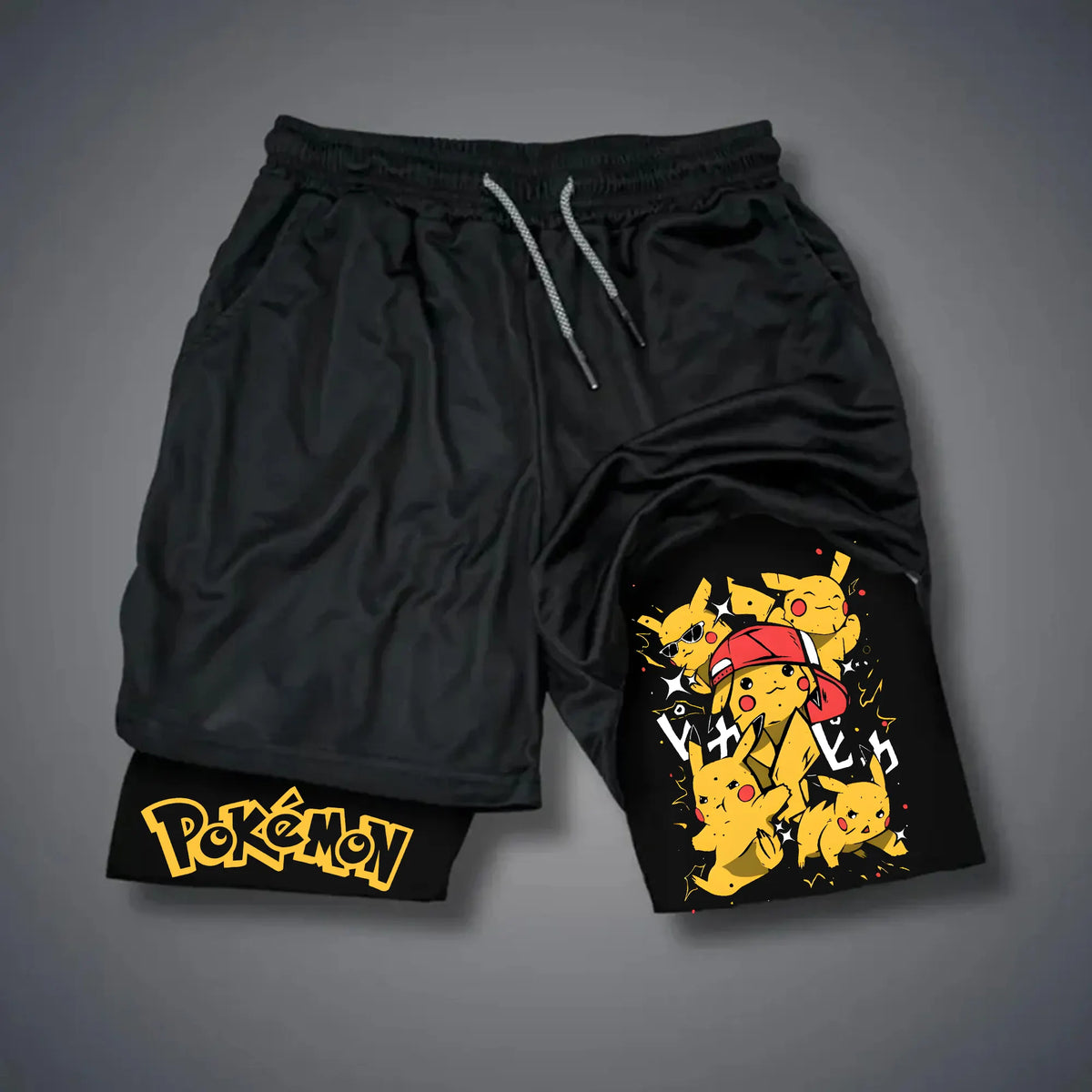 PKM-Unisex Casual Anime Streetwear Shorts
