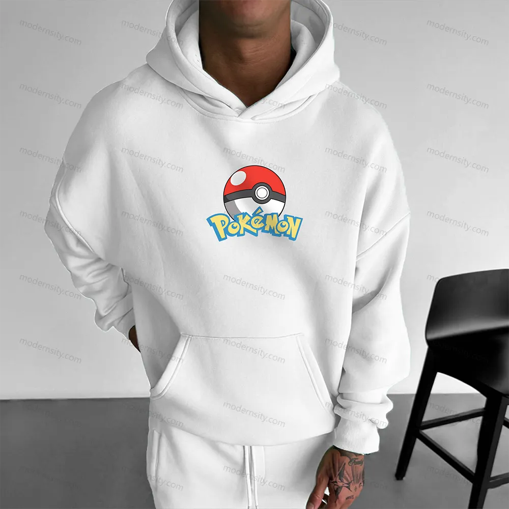 PKM-Unisex Anime Graphic Streetwear Vintage Hoodie