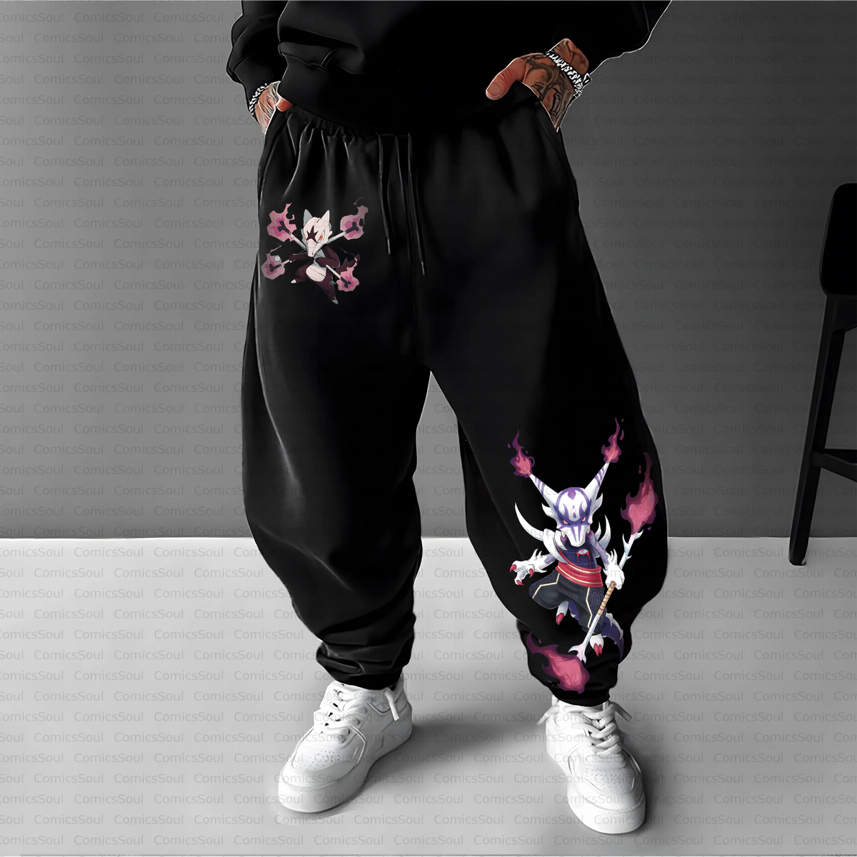 PKM-Unisex Casual Anime Streetwear Pant