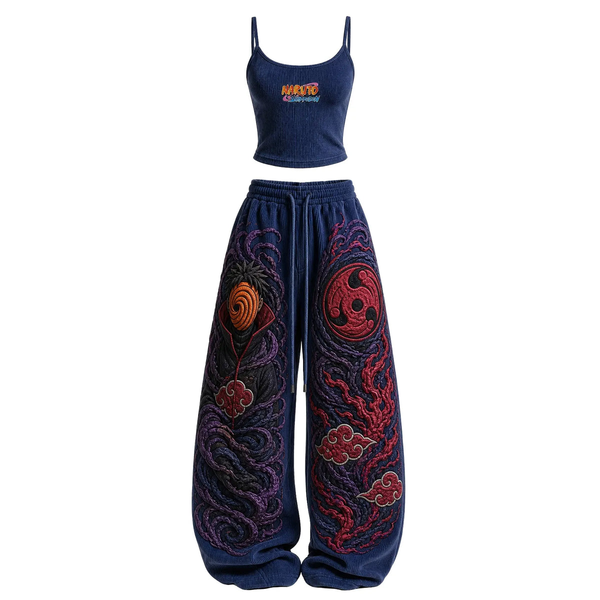 NINDO Women's Anime-Print Camisole And Pants Set