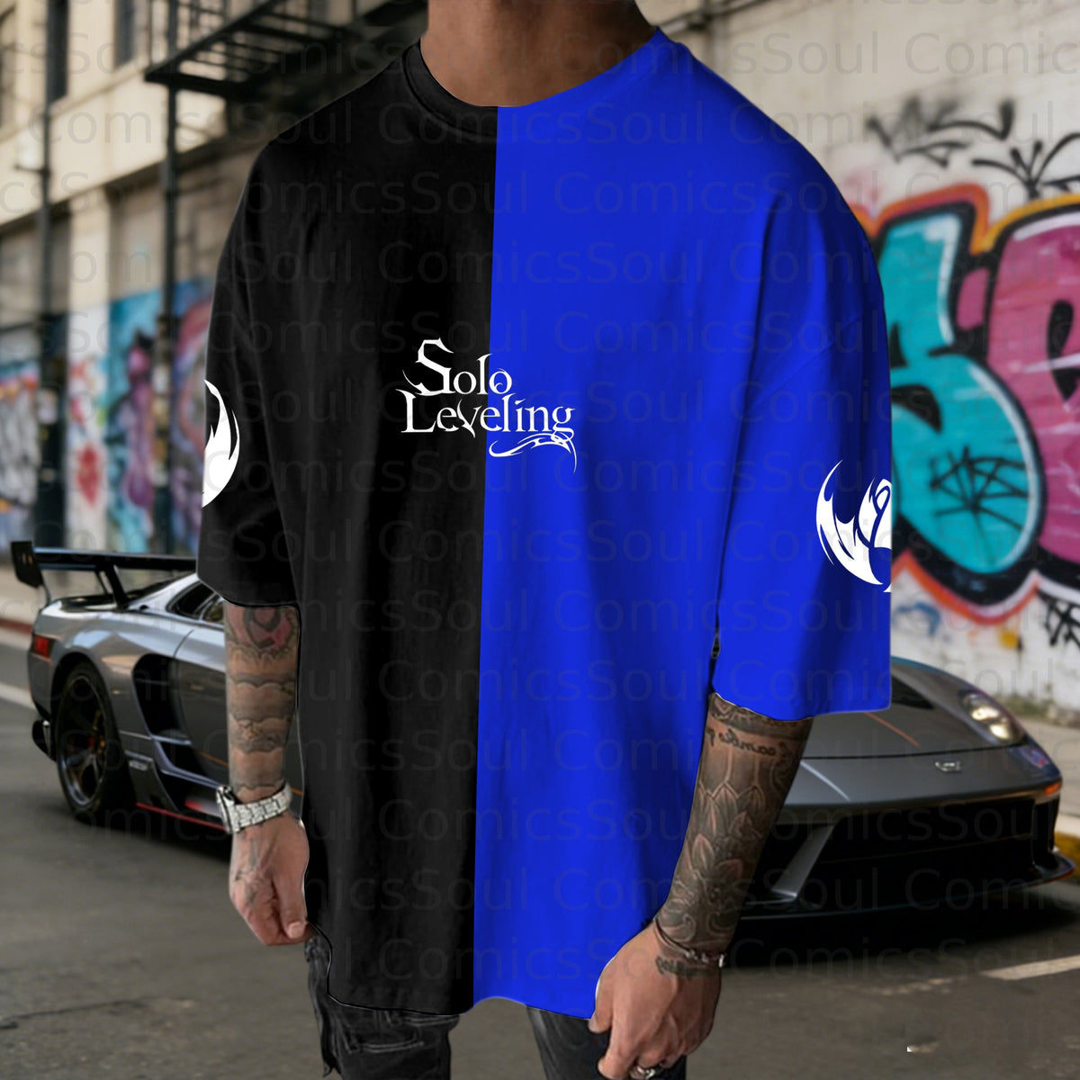 SL-Unisex Anime Inspired Vintage T-Shirt