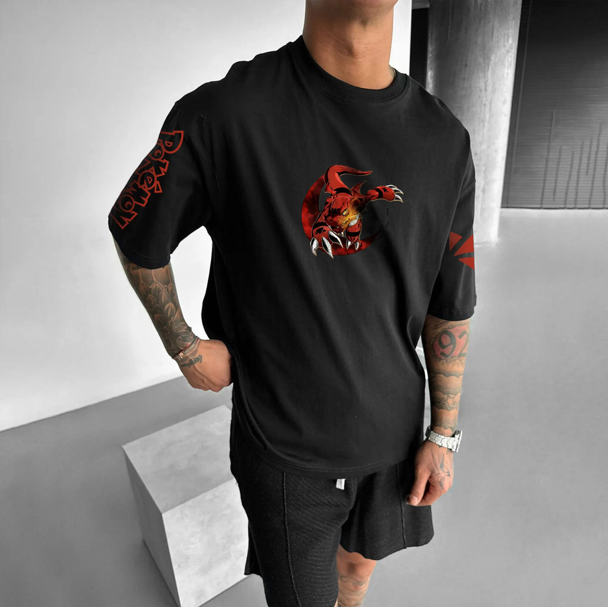 PKM-Unisex  Anime Inspired Vintage T-Shirt