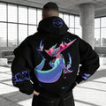 PKM-Unisex Anime Inspired Vintage Plush Hoodie