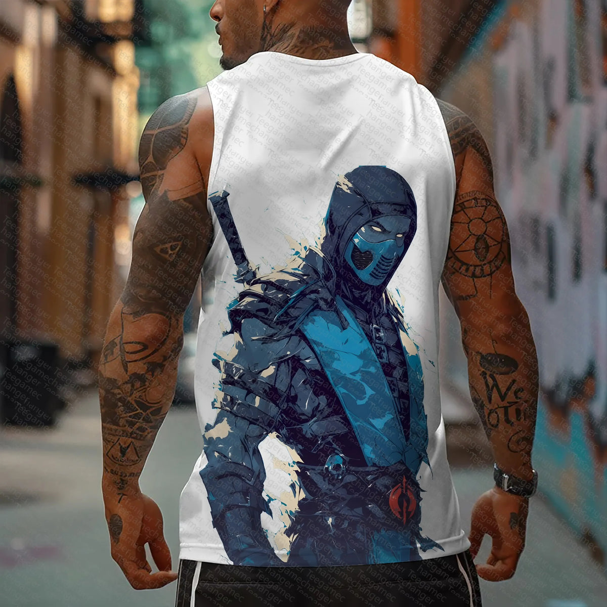 MK-Unisex Casual   Tank Top
