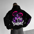 SL-Unisex Anime Graphic Streetwear Vintage Hoodie