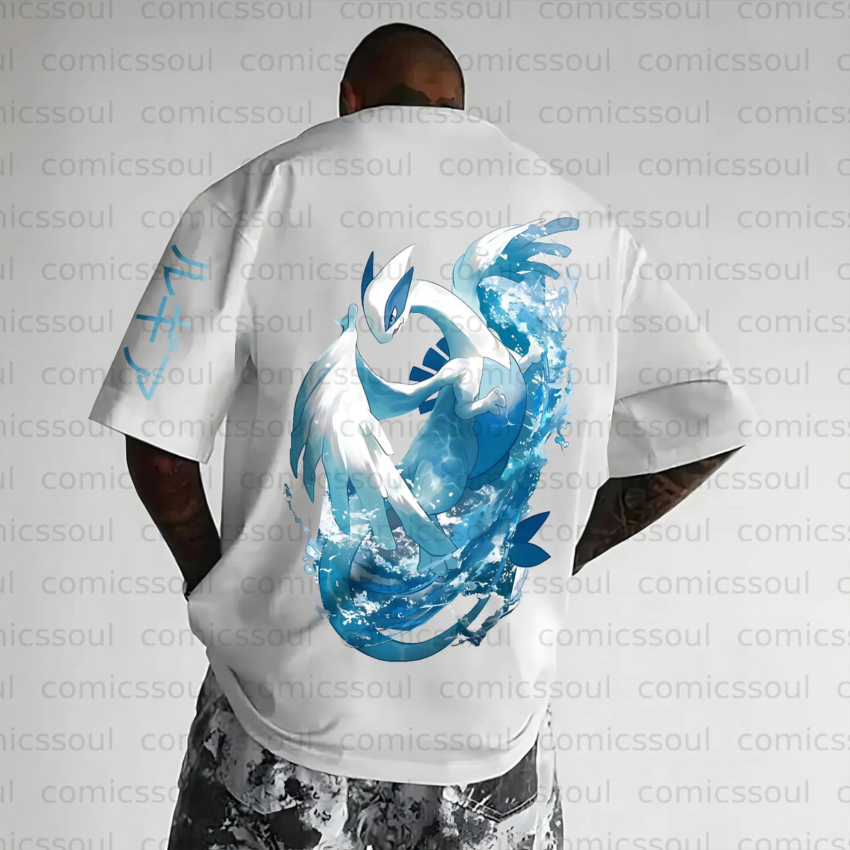 PKM-Unisex Anime Inspired Vintage T-Shirt
