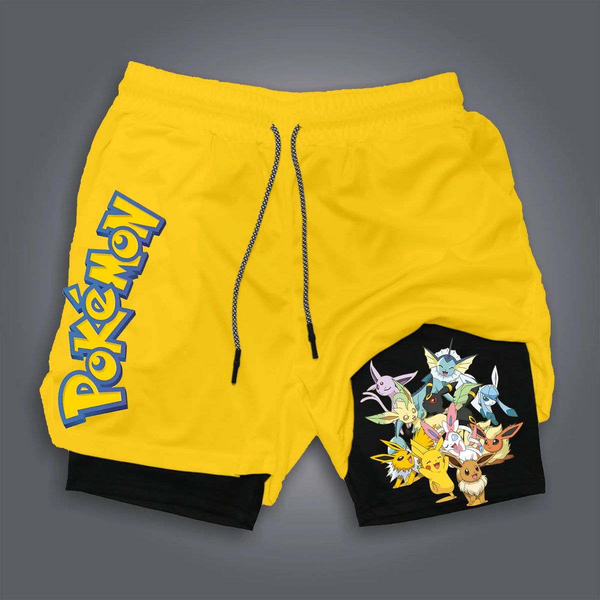 PKM-Unisex Casual Anime Streetwear Shorts