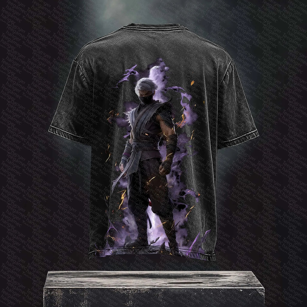 MK-Unisex  Inspired Vintage Washed T-Shirt