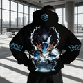 PKM-Unisex Anime Inspired Vintage Plush Hoodie
