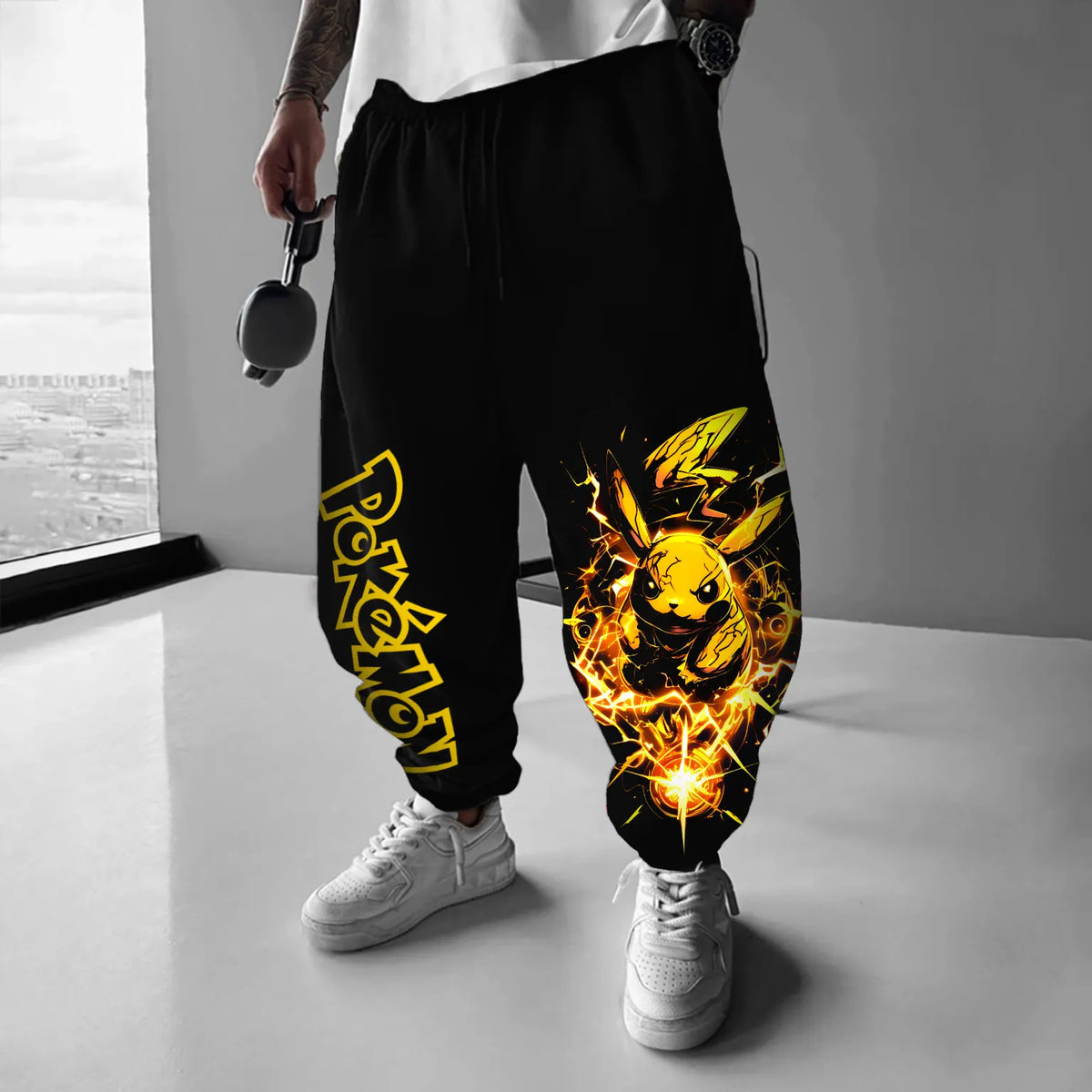 PKM-Unisex Casual Anime Streetwear Pants