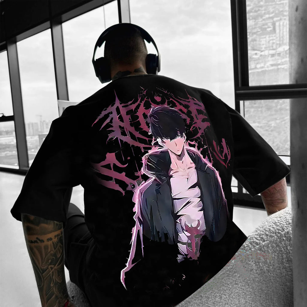 SL-Unisex Anime Inspired Vintage T-Shirt
