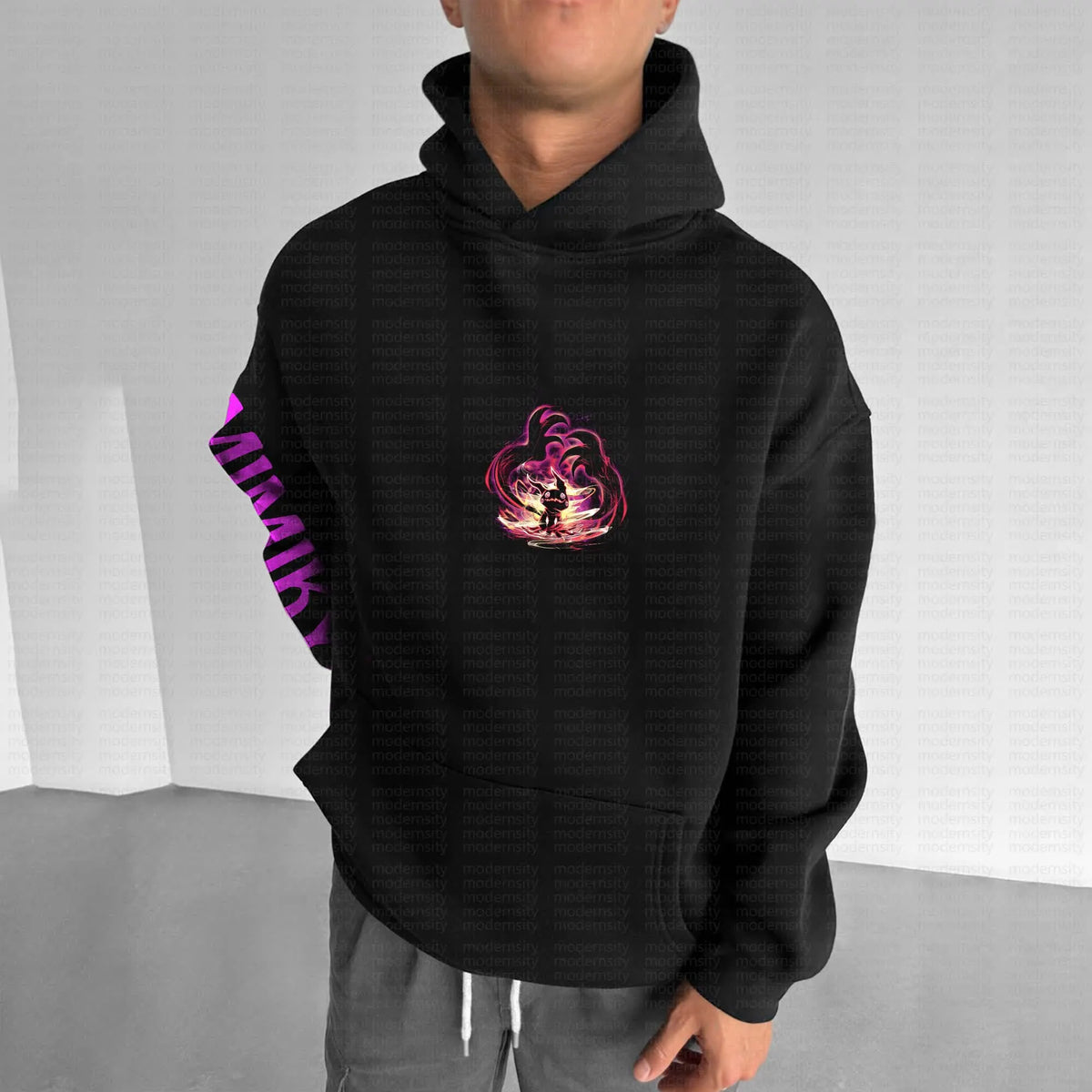 PKM-Unisex Anime Graphic Streetwear Vintage Hoodie