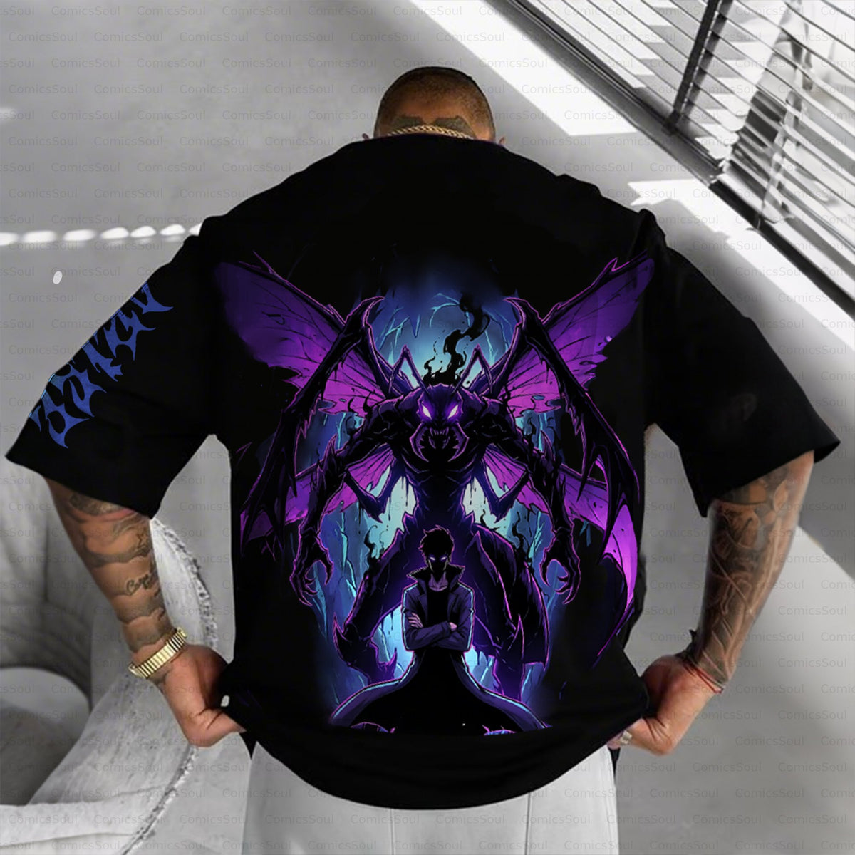 SL-Unisex Anime Inspired Vintage T-Shirt