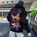 PKM-Unisex Anime Inspired Vintage Plush Hoodie