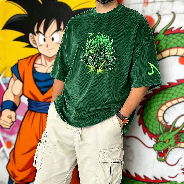 Dragon Ball Vintage Corduroy T-Shirt