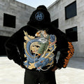 Dragon Ball Color Blocked Plush Hoodie