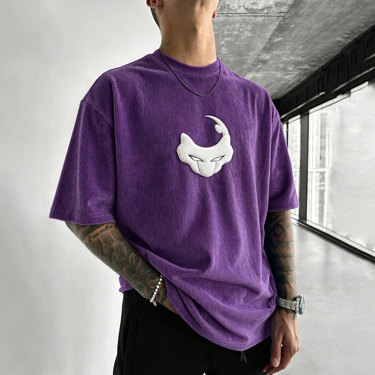 Dragon Ball Unisex Anime Inspired Vintage Corduroy T-Shirt
