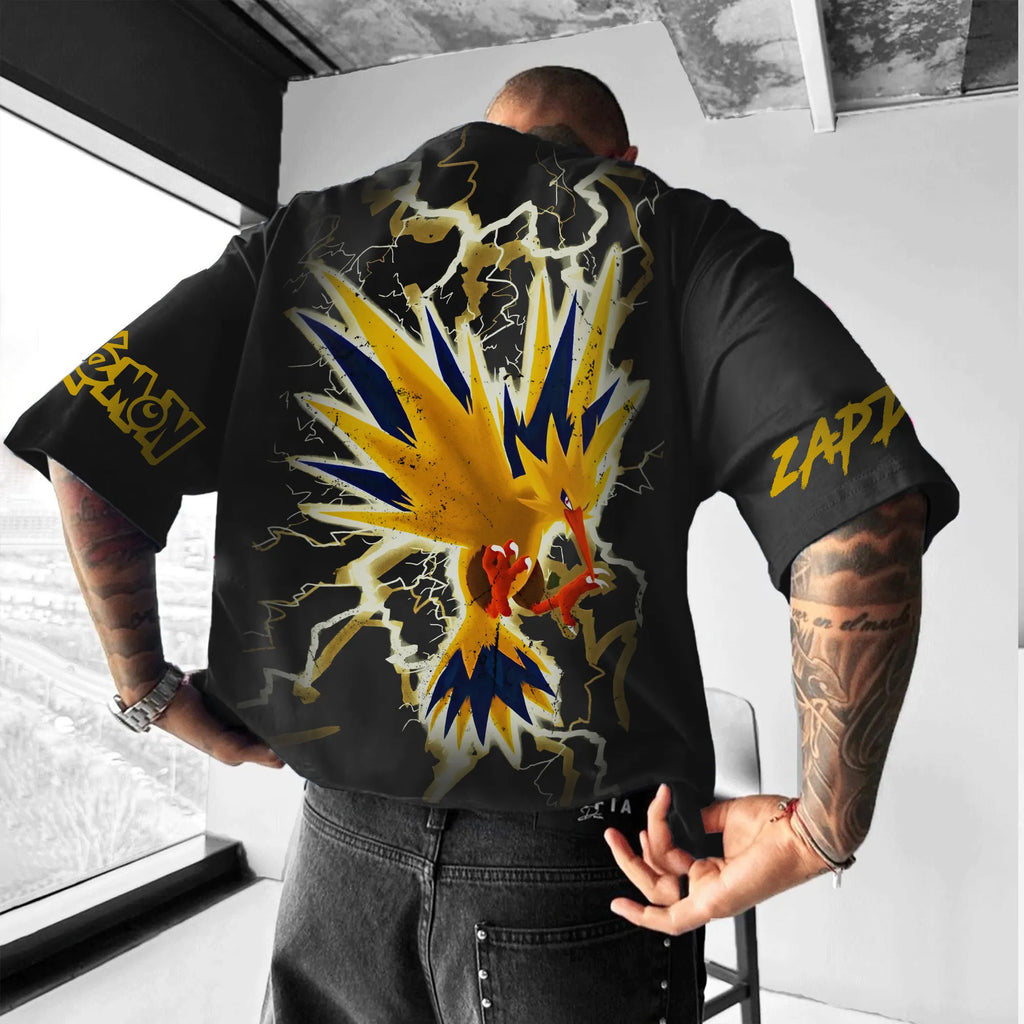 PKM-Unisex  Anime Inspired Vintage T-Shirt