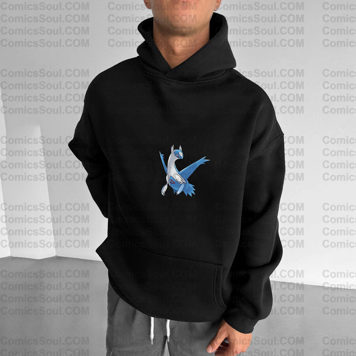 PKM-Unisex Graphic Streetwear Vintage Plush Hoodie